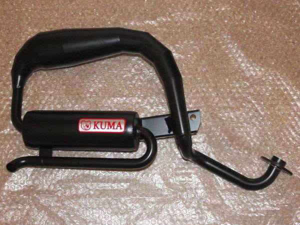 モトコンポのマフラー チャンバー をアリーレーシング製に交換してみたよろずやブログ