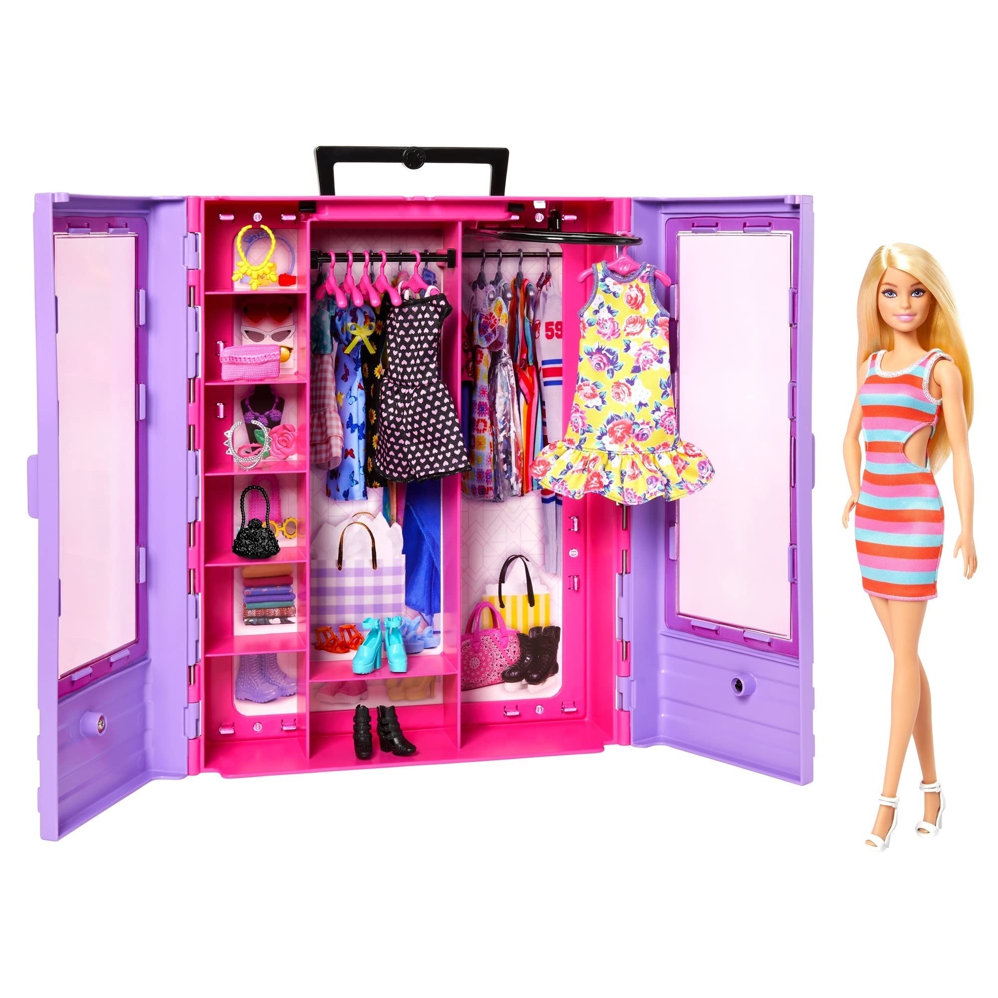 Amazon.co.jp: バービー(Barbie) バービーとパープルのクローゼット