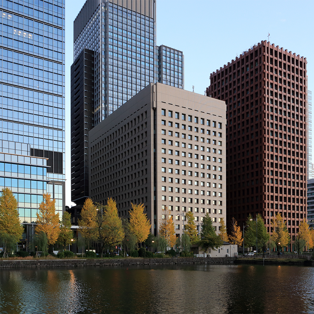 東京海上ホールディングス」などの新本店ビル 地上20階、高さ約110mの世界最大規模となる「 仮称 東京海上ビルディング計画」2025年1月中旬の状況: 東京・大阪 都心上空ヘリコプター遊覧飛行