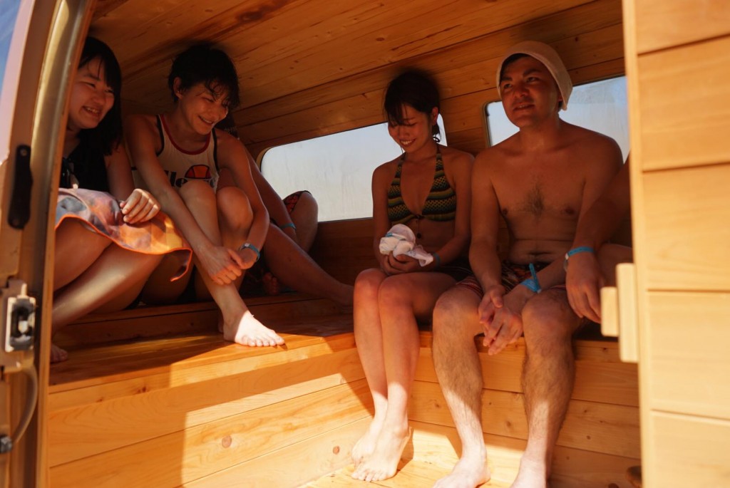 軽トラを改造したサウナカーをレンタル 伊達・中道を拠点にサービス開始 - 福島経済新聞