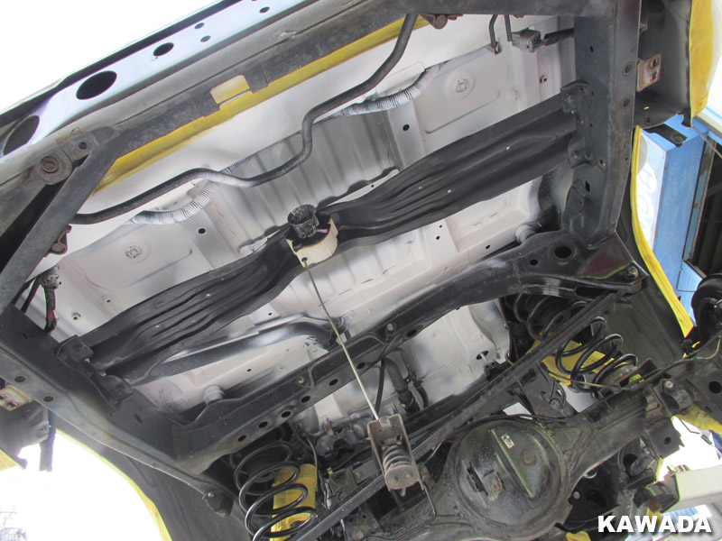 下回り錆止め車の防錆アンダーコート施工メニュー車のセラミックコーティング専門店 GLOSSY新潟