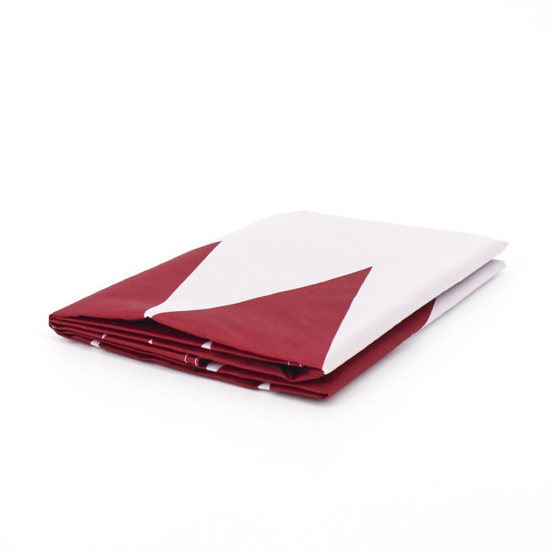 適切なサイズ、縦横比、色でカタールの旗。正確な寸法。カタールの国旗。のイラスト素材・ベクター Image 61524388