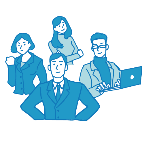 ビジネスマンのアイコンのイラスト特集 商用利用可能・無料イラスト・フリー素材イラストセンタ