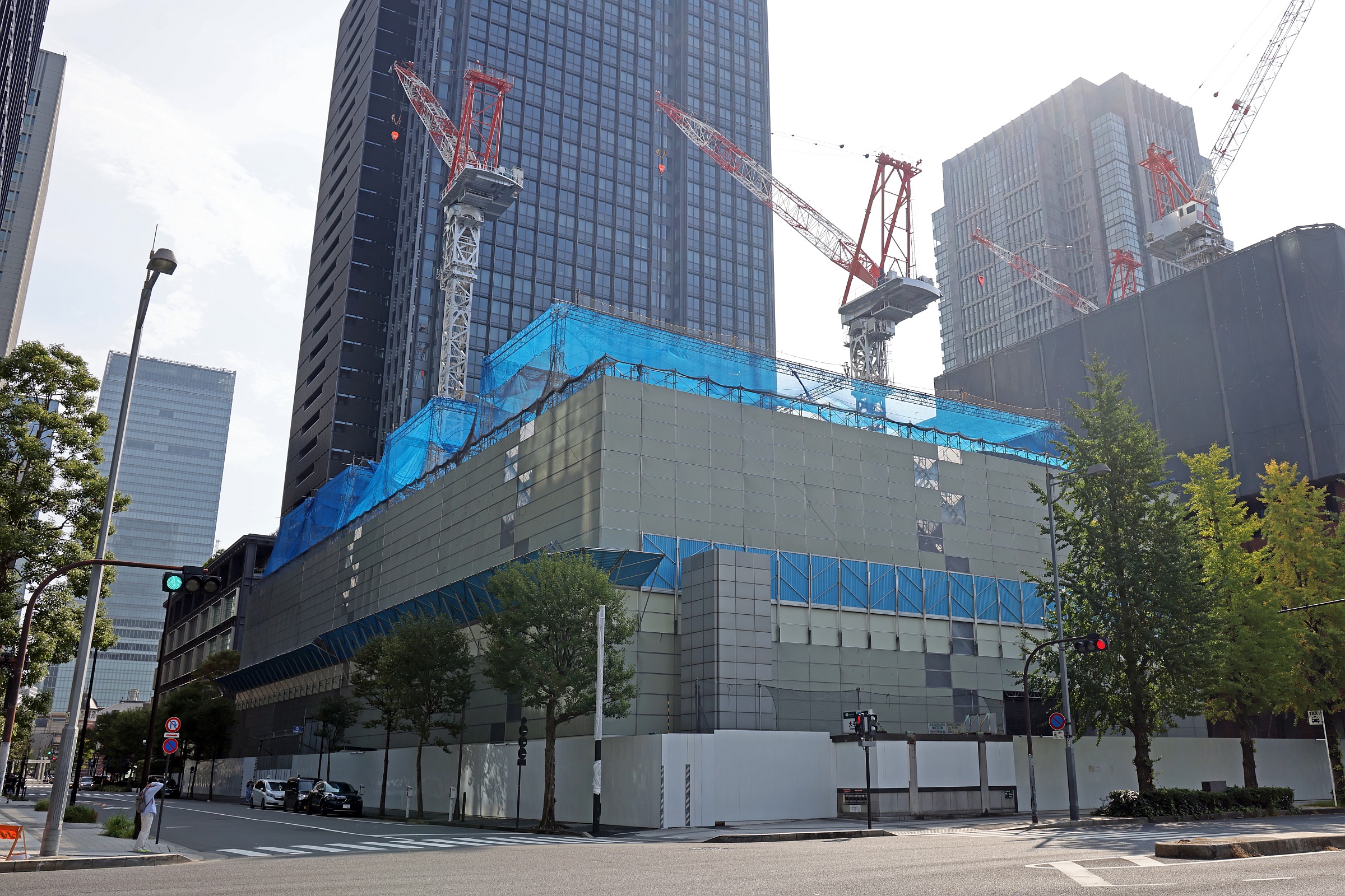 東京海上日動ビル」の建て替え 地上20階、高さ約100m、延床面積約130,000㎡の世界最大規模となる「木の本店ビル」 完成イメージ公開！: 東京・大阪都心上空ヘリコプター遊覧飛行