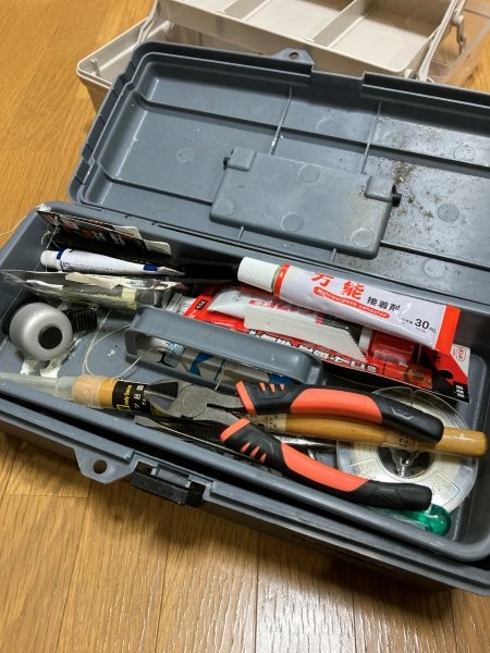 ダイソーの『工具箱 大 』が300円の大きなサイズが便利！買てみた