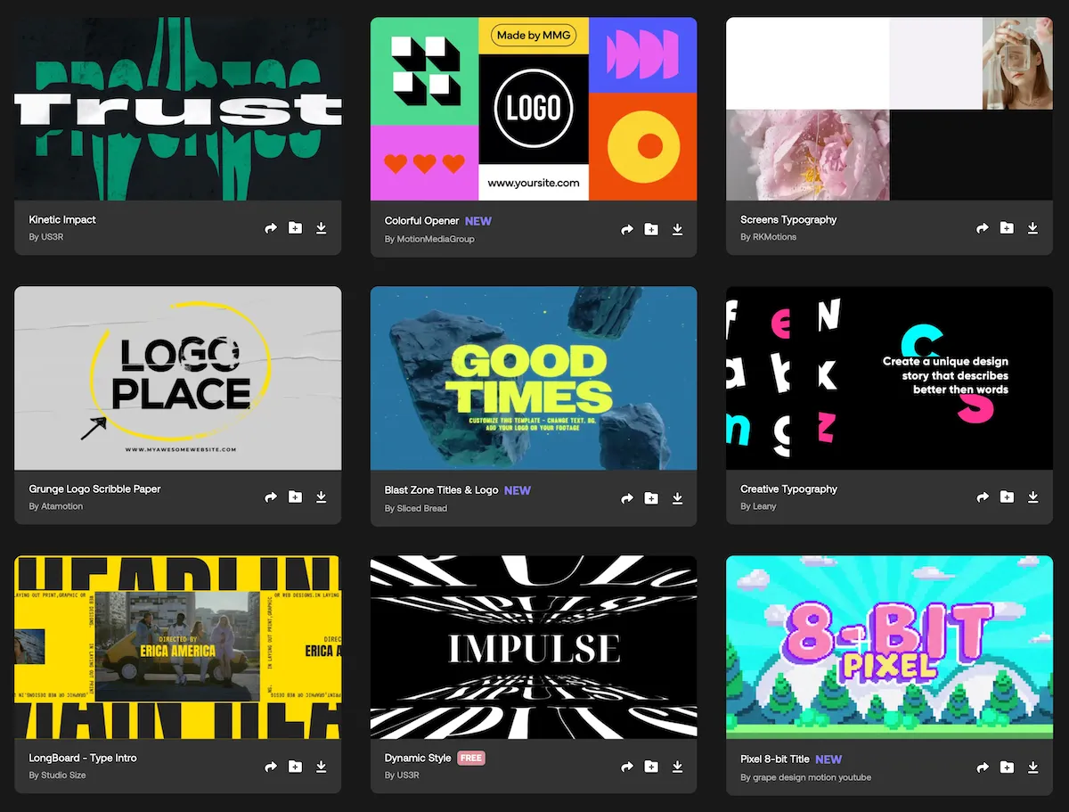 How to Use Motion Array Templates in Davinci Resolve2024
