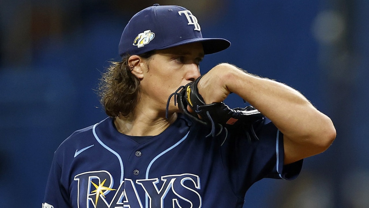 ドジャースタイラー・グラスノー復帰登板😤, 5回2安打1失点、5つの三振を奪うという流石のピッチング！,怪我でILに入ることとなった4月27日以来の登板。力強い仲間の帰還を祝いましょう🔵