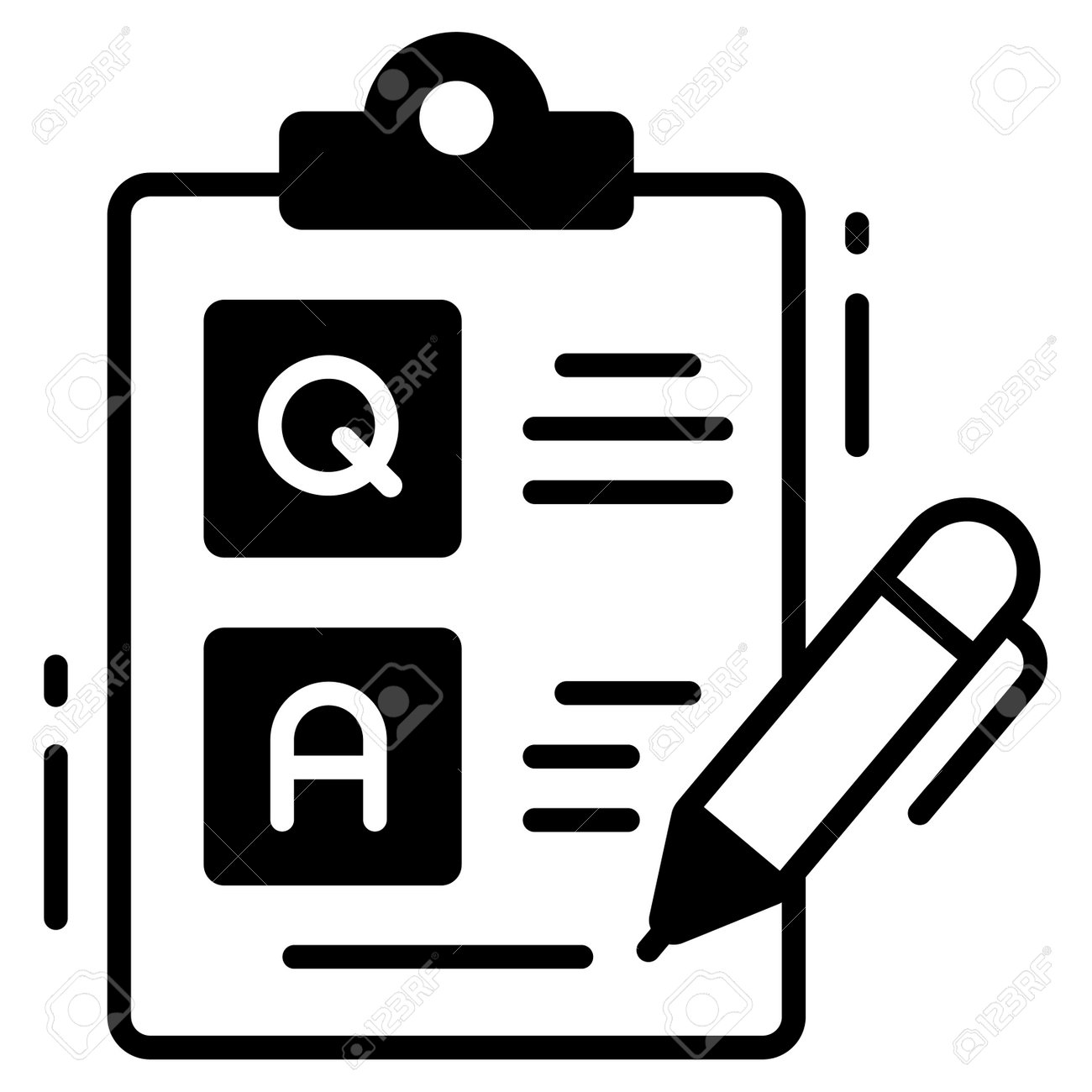 アンケートシートの無料アイコンアイコン素材ダウンロードサイト「icooon-mono」商用利用可能なアイコン 素材が無料 フリー ダウンロードできるサイト