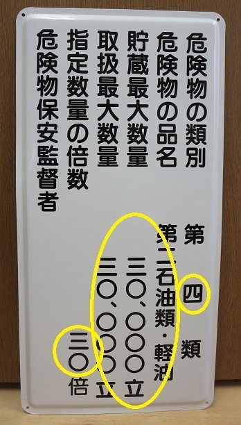 表示と掲示板🆘 危険物を取り扱う製造所等や注意事項を表示する際のルールについて💚：乙種第4類危険物取扱者試験対策No.29とある社会人の自己成長記録note📚