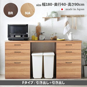 日本製 キッチンカウンター ステンレス天板 完成品 幅120 間仕切りキャスター付き スライド棚 コンセント付き 食器棚 代引不可レビュー報告で5年延長保証