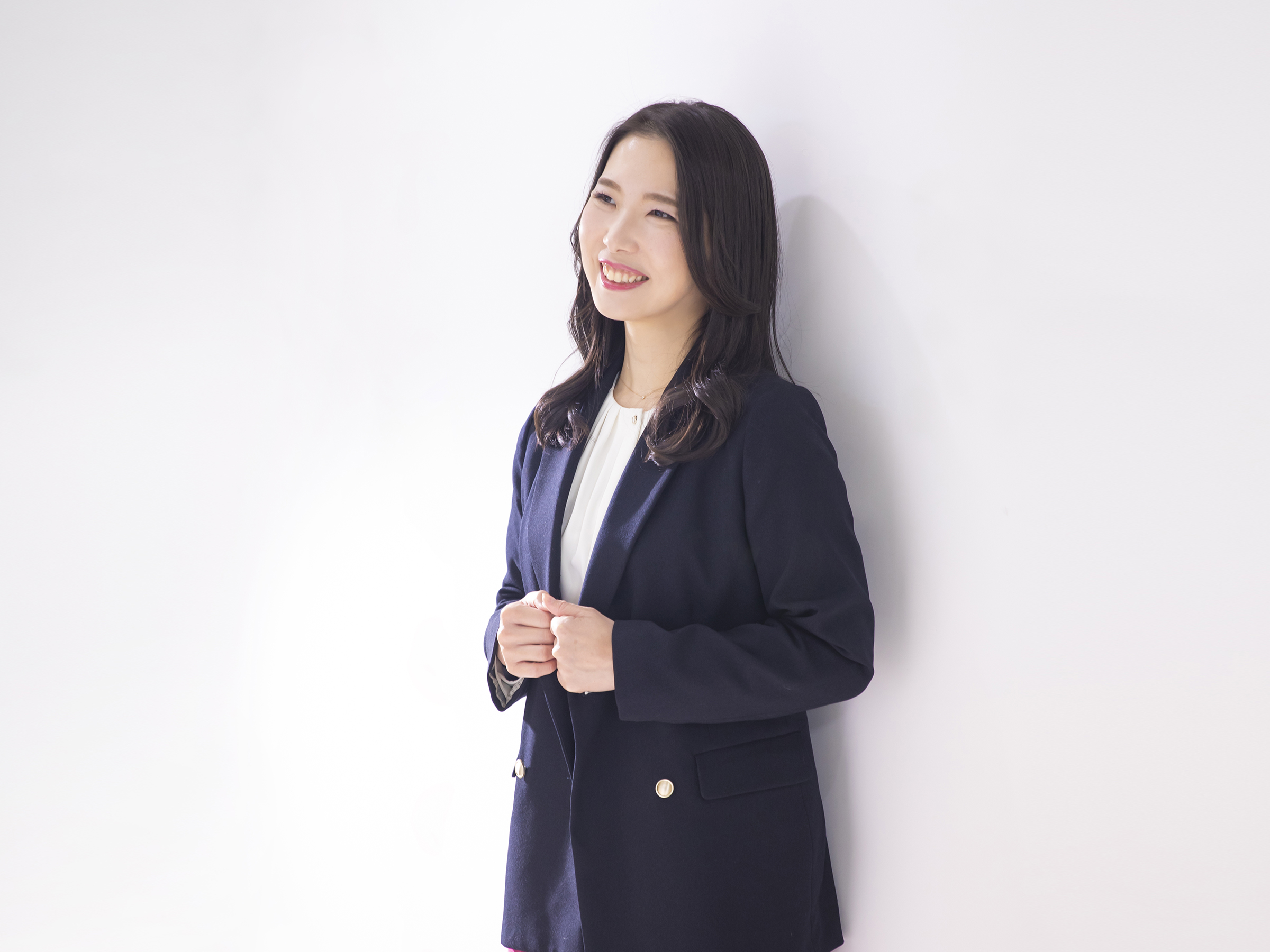 ビジネス・プロフィール写真女性スタジオファン・プロモーション