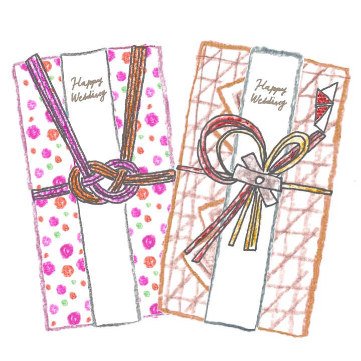 婚礼用金封、筆耕致します飾り紐・花梅 お包み〜3万円 新品 御祝儀袋 のし袋 慶事 ご祝儀袋・袱紗 ふくさ筆耕士 moca 百華通販16478213Creema クリーマ