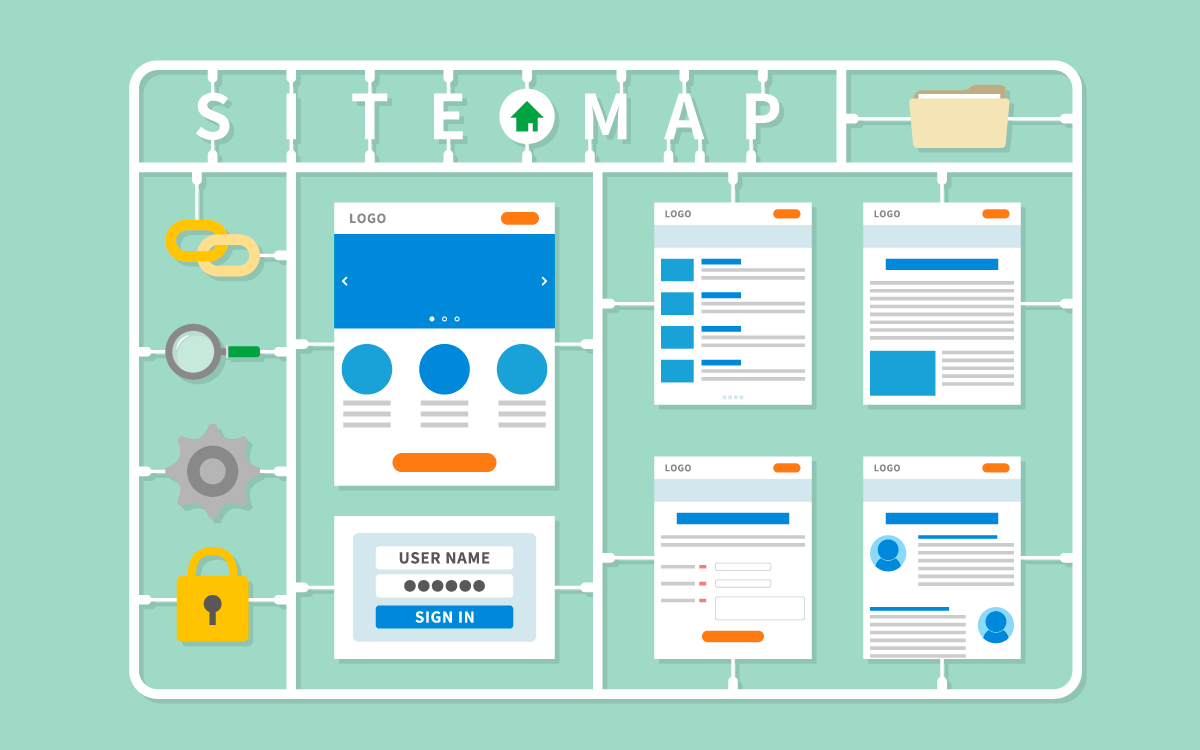 サイトマップ作成ツール - テンプレート・エクセル連携・自動生成機能Lucidchart