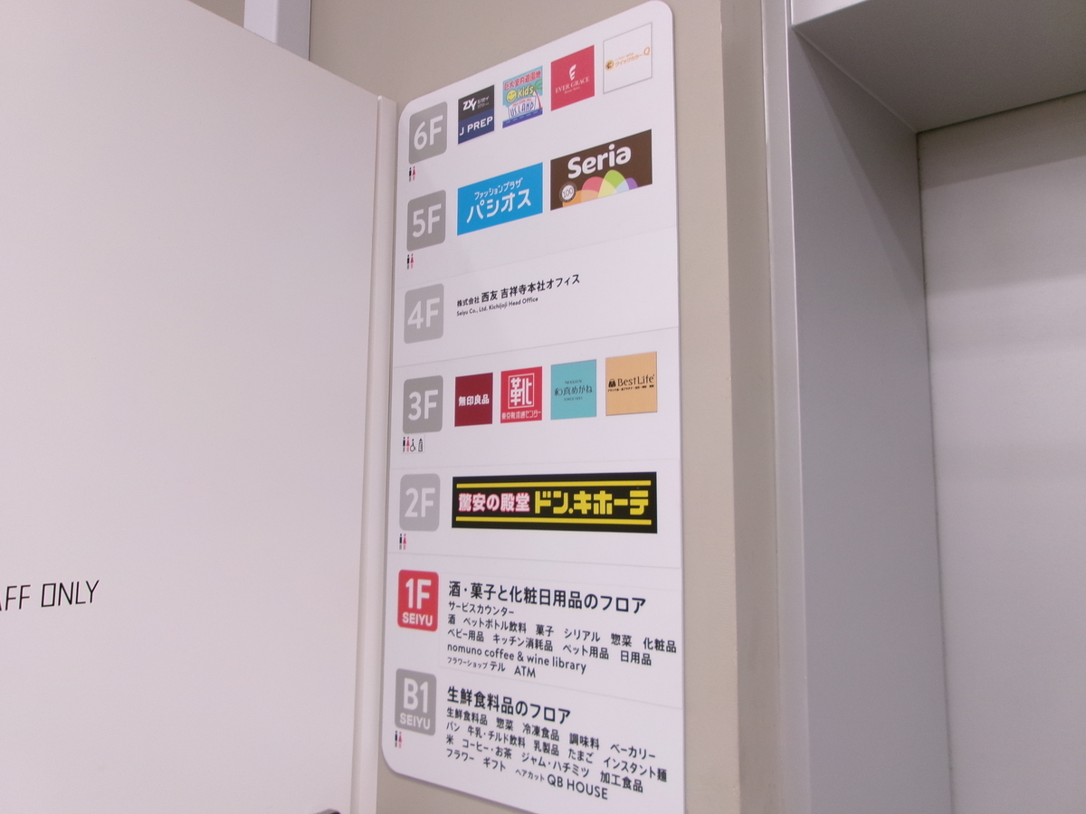 吉祥寺の西友２階にドン・キホーテがオープン！！！吉祥寺やその周辺で子育てをしているママのためのプレシャスネット