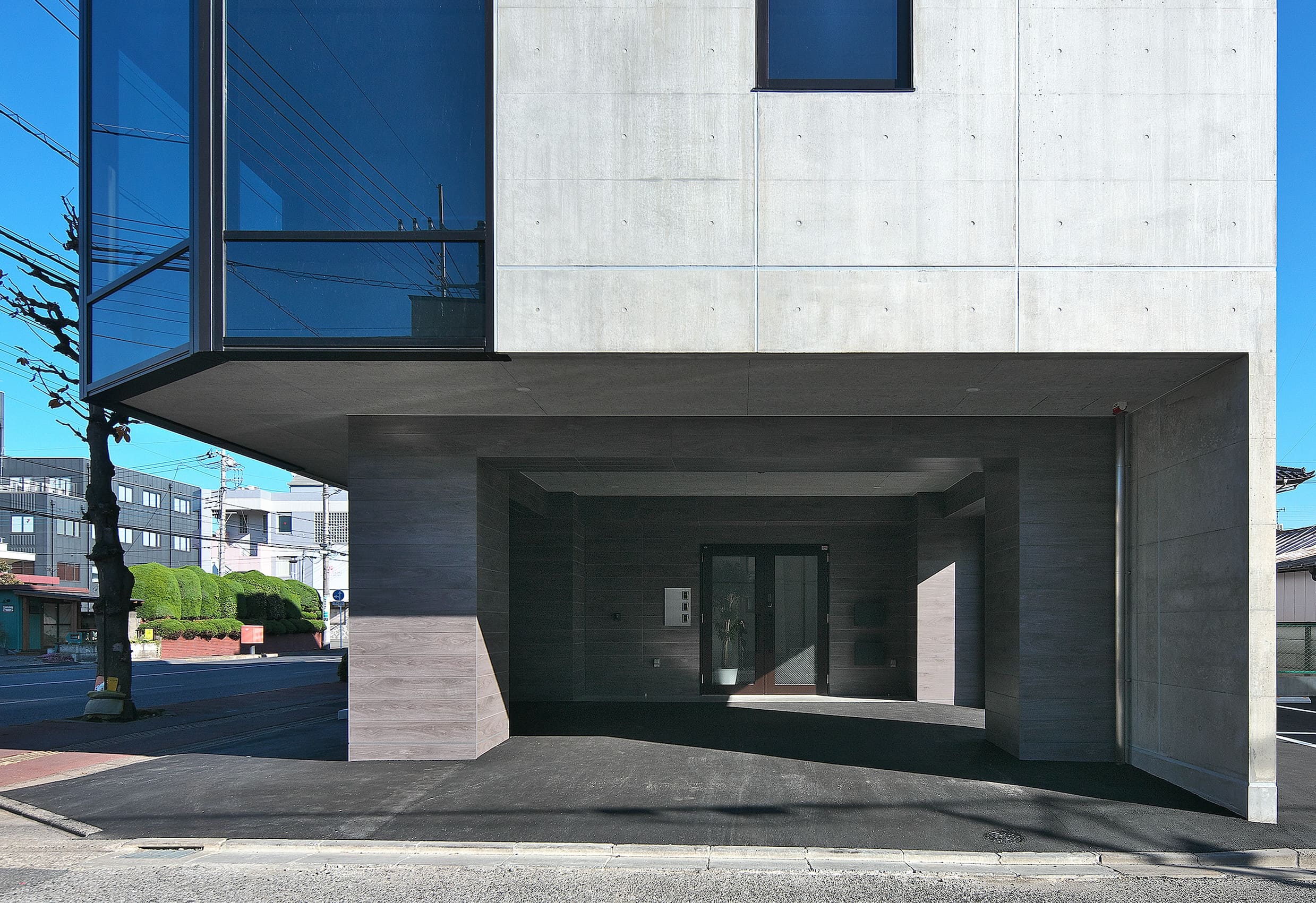 中規模ビル・マンション外観パース作品例07建築パース制作 アーキテクトママ