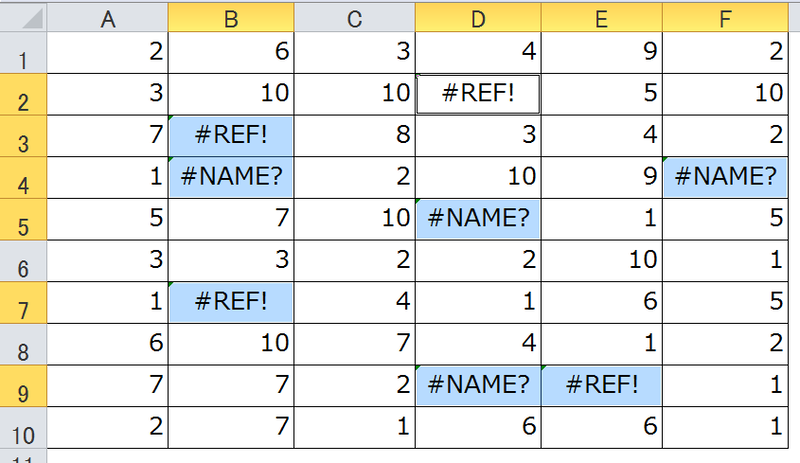 Excel エラーインジケータ つける 一括TikTok