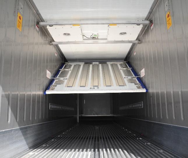 ISO45Fリーファーコンテナ 2温度高野口運送株式会社 和歌山県橋本・兵庫県三木・千葉県市原