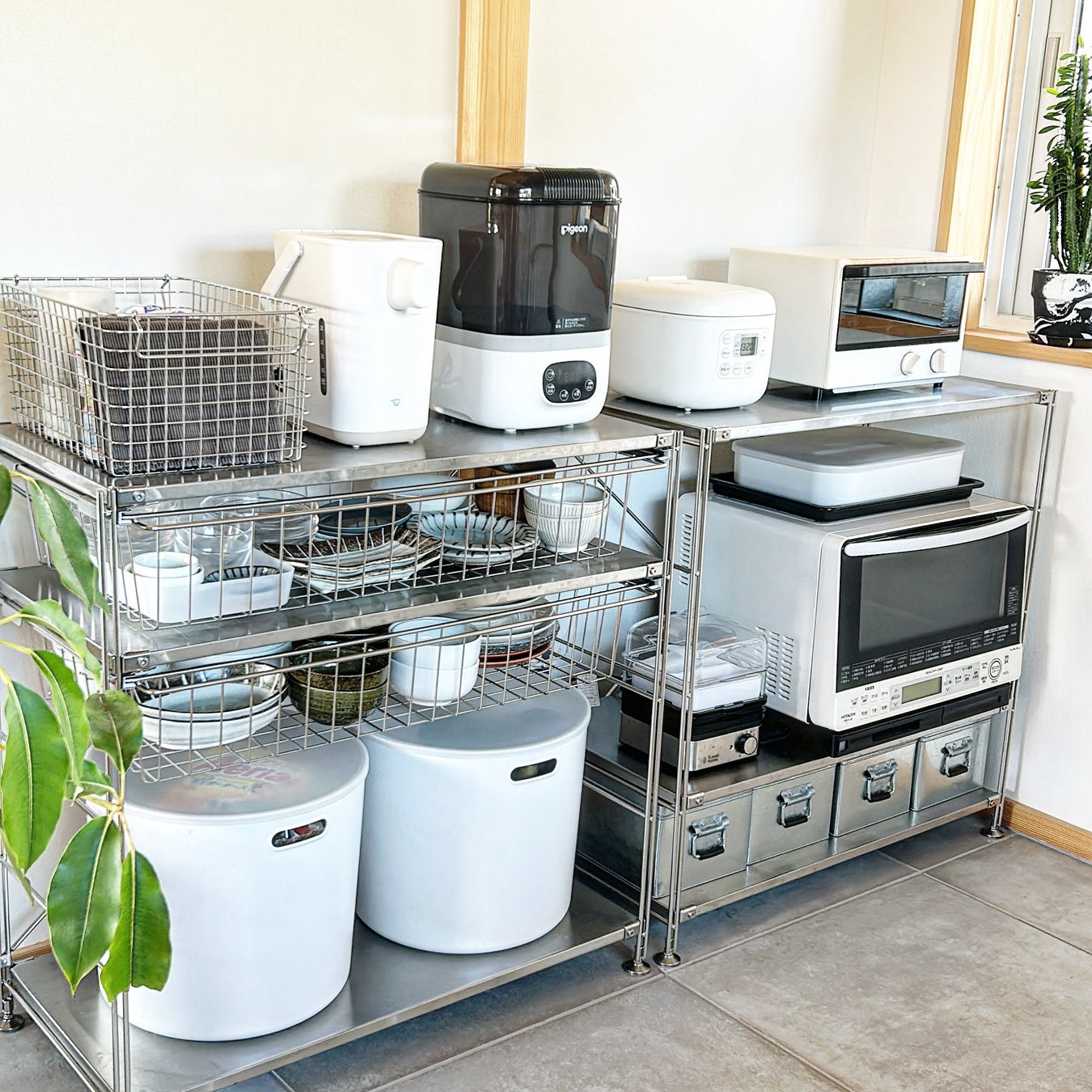 めちゃくちゃ悩んで買った無印良品の食器棚。キッチン収納が予想外の展開に