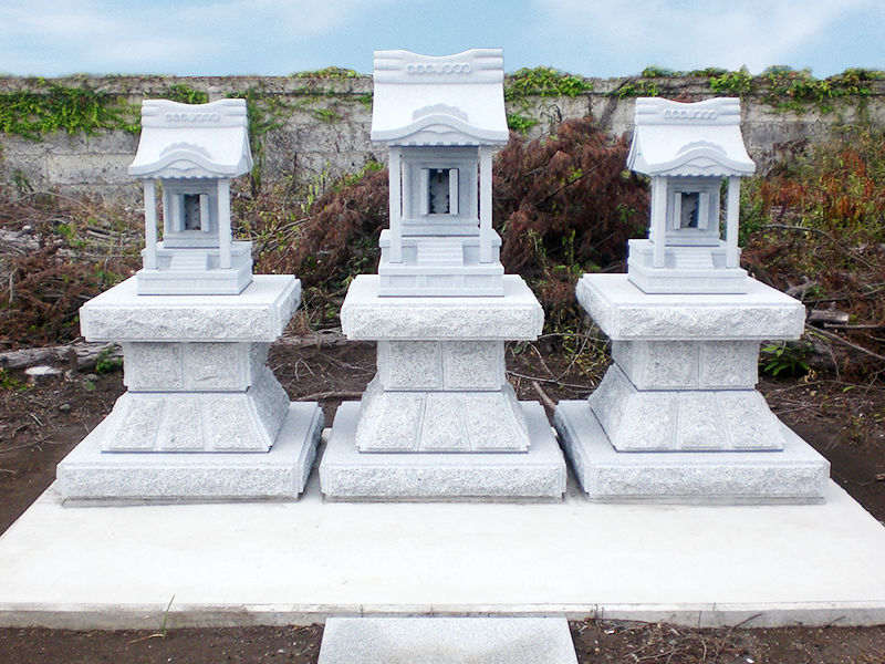 祠 大地の神様の製品案内愛知県岡崎市の石灯篭・水鉢蹲など石材製品の製造販売杉田石材店