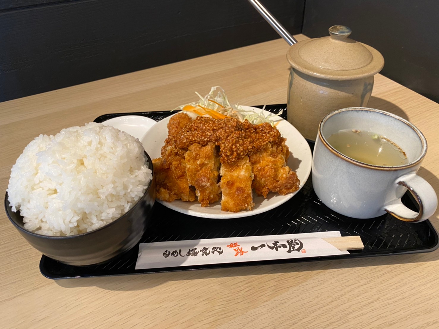白めし爆食処 姫路一本堂さま 姫路市飾磨区にてOPEN致します。定食屋