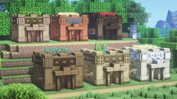 マイクラの便利な拠点の作り方！豆腐ハウスでもコンパクトで高機能ですnishiのマイクラ攻略