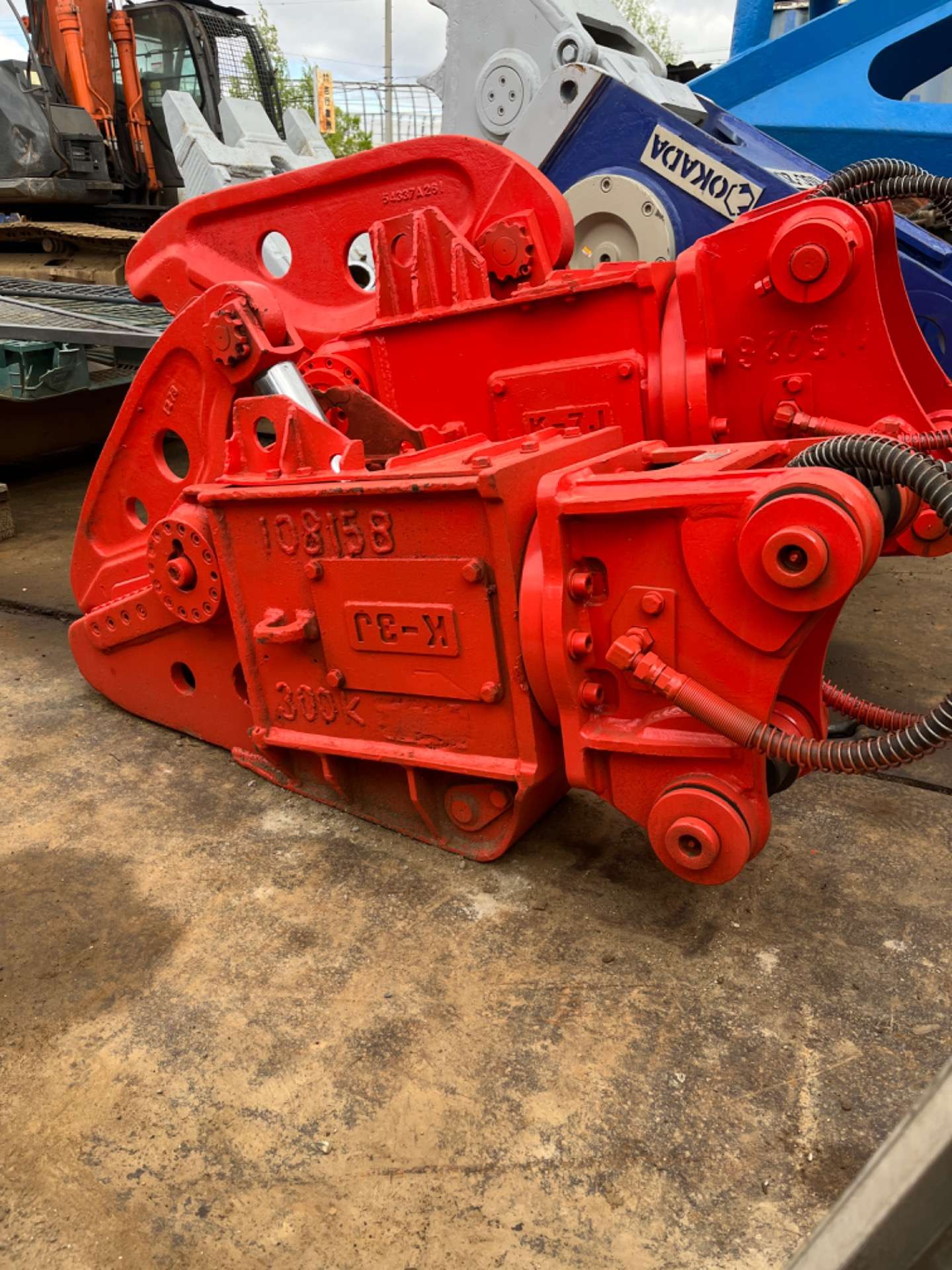 日本ニューマチック工業 K3J ミニ用鉄骨カッター中古機ブログ建設機械及びアタッチメントを取り扱う株式会社𠮷行重機