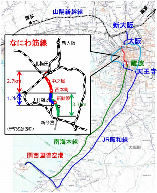 南海電鉄路線図泉北高速鉄道合併対応 なんかいウェブ研究所
