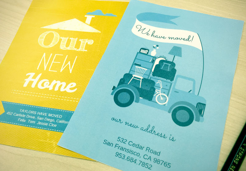 かわいい「引越し通知」を簡単に作成できる無料テンプレート10選インスピ