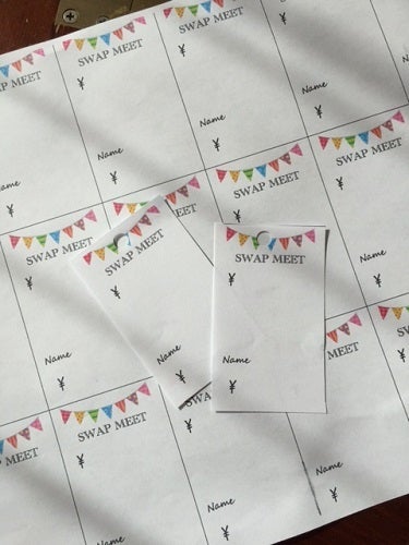 値札作り : Shop Gramali RabiyaSGR