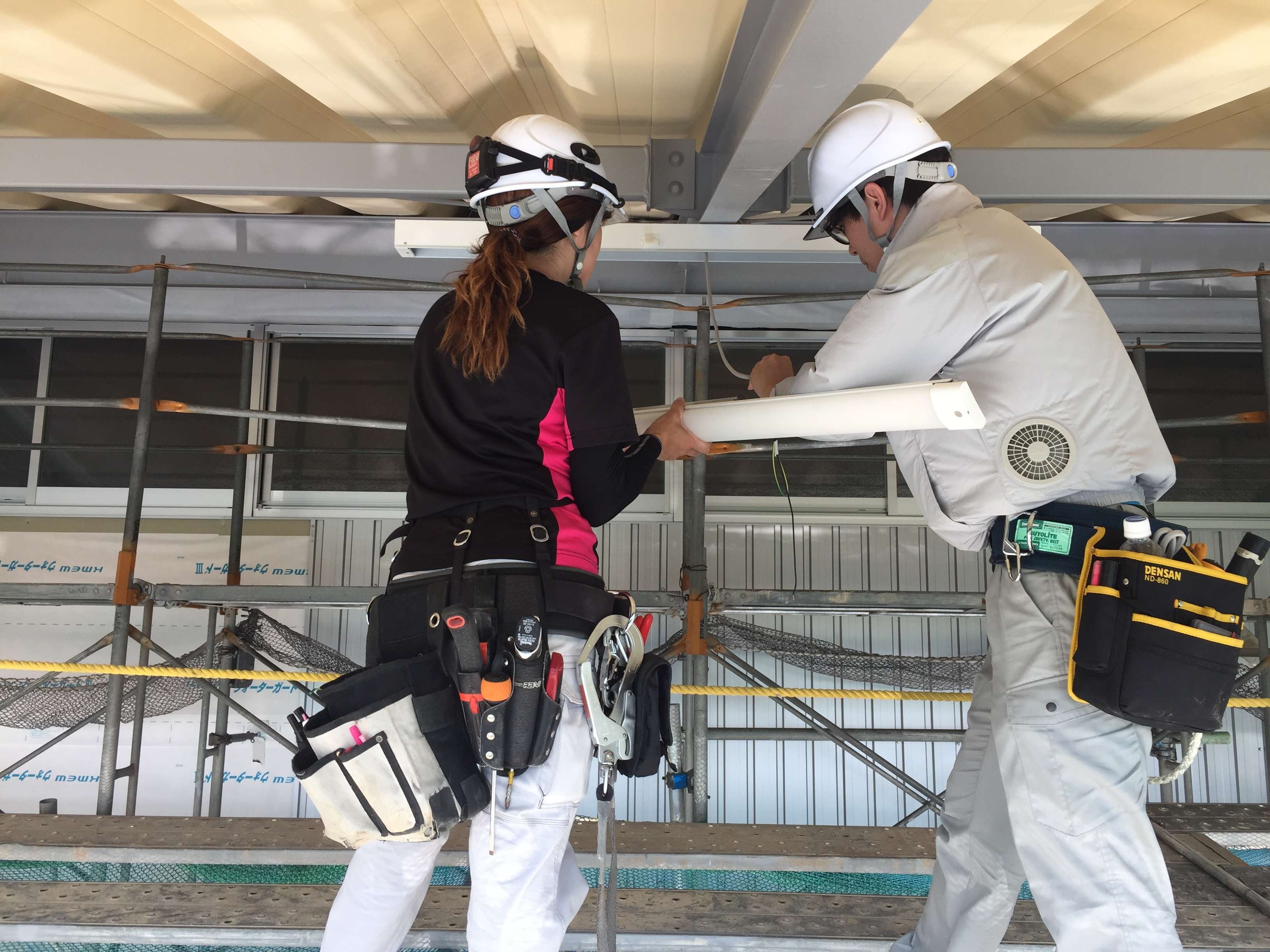 作業着 メンズ ワーク 夏 作業着 メンズ 綿 反射 長袖 半袖 工場 電気 技師 労働