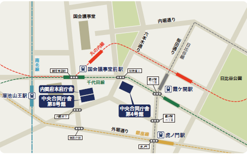 目黒区総合庁舎交通案内目黒区