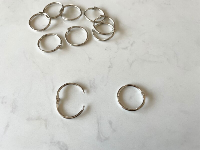 ＰＥプラカードリング １５ｍｍ、１６個-100均 通販 ダイソーオンラインショップ 公式