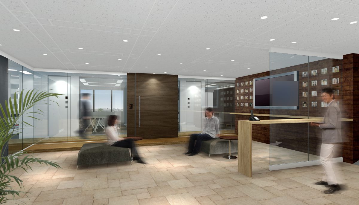 建築パース制作の意匠計画制作実績手描きパース