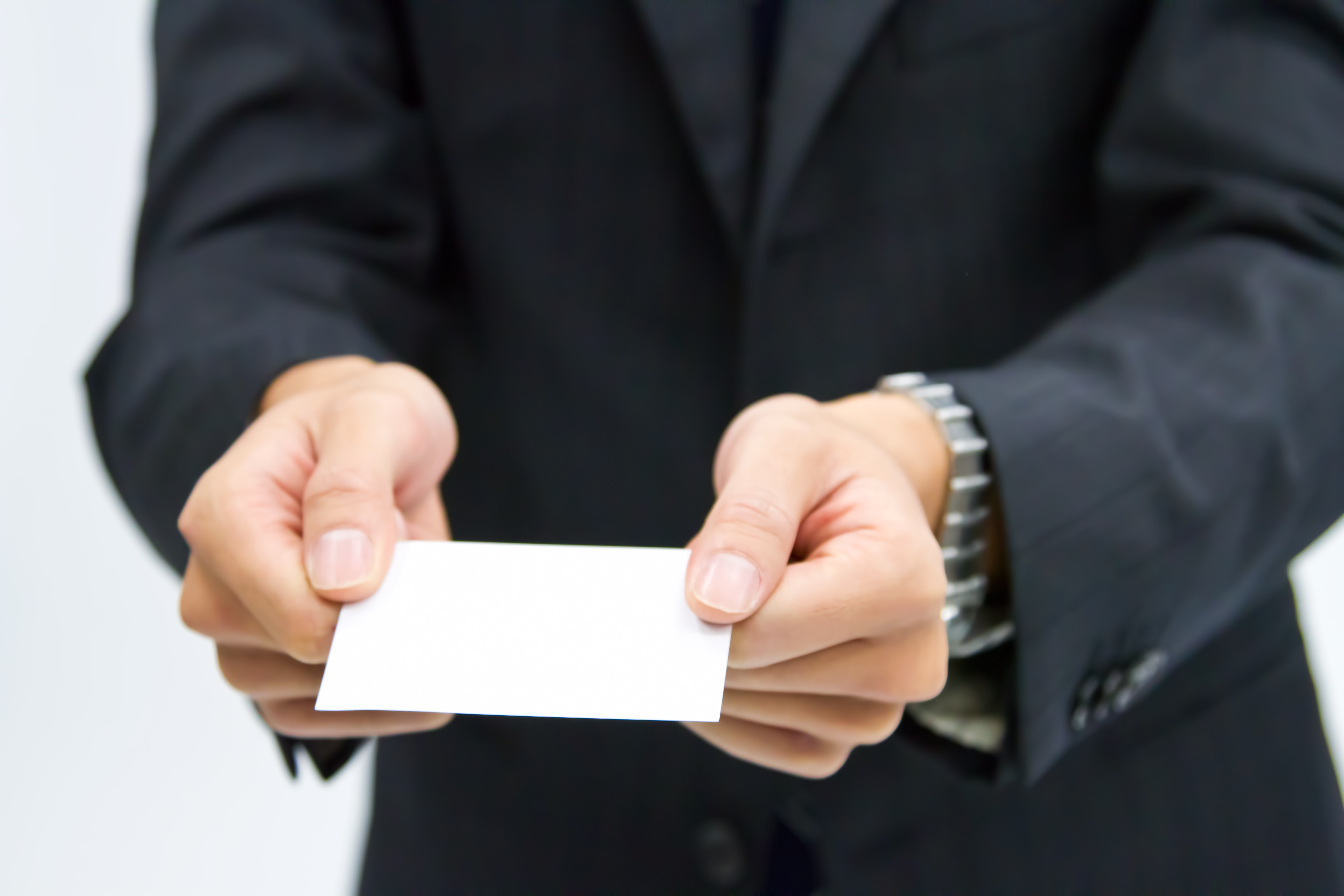 名刺の無料イラスト