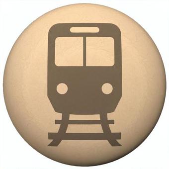 電車 トレイン 駅 - アイコンイラストフリー素材背景透明