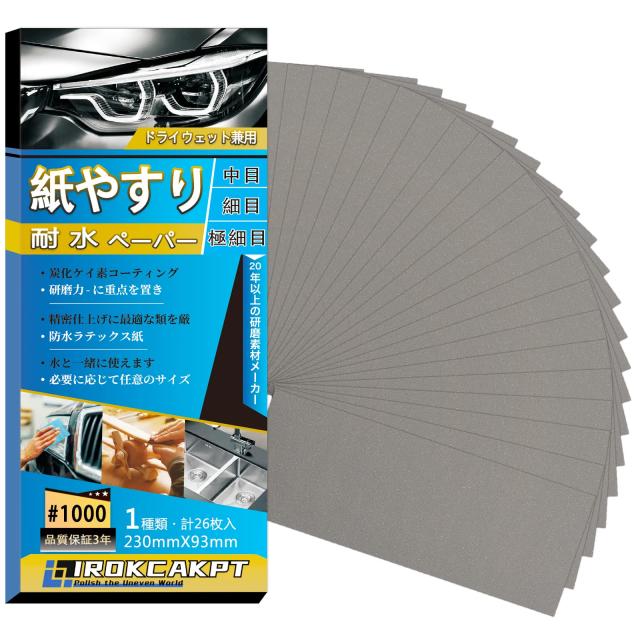 AmazonHAMILO サンドペーパー 紙やすり ロールタイプ 研磨 100 150 320 3個セット紙ヤスリ