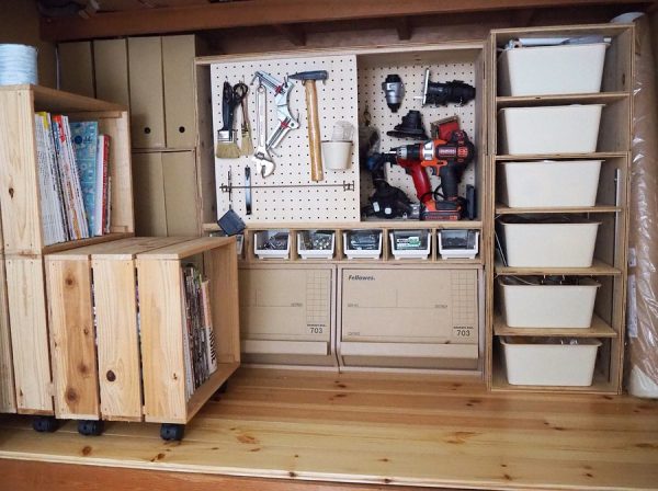 工具屋！増える工具をアイデア次第で自在にレイアウト出来る収納アイテムです！ >_<工具屋！おしゃべり店長の I LOVE TOOLS ～工具 で世界を救う～