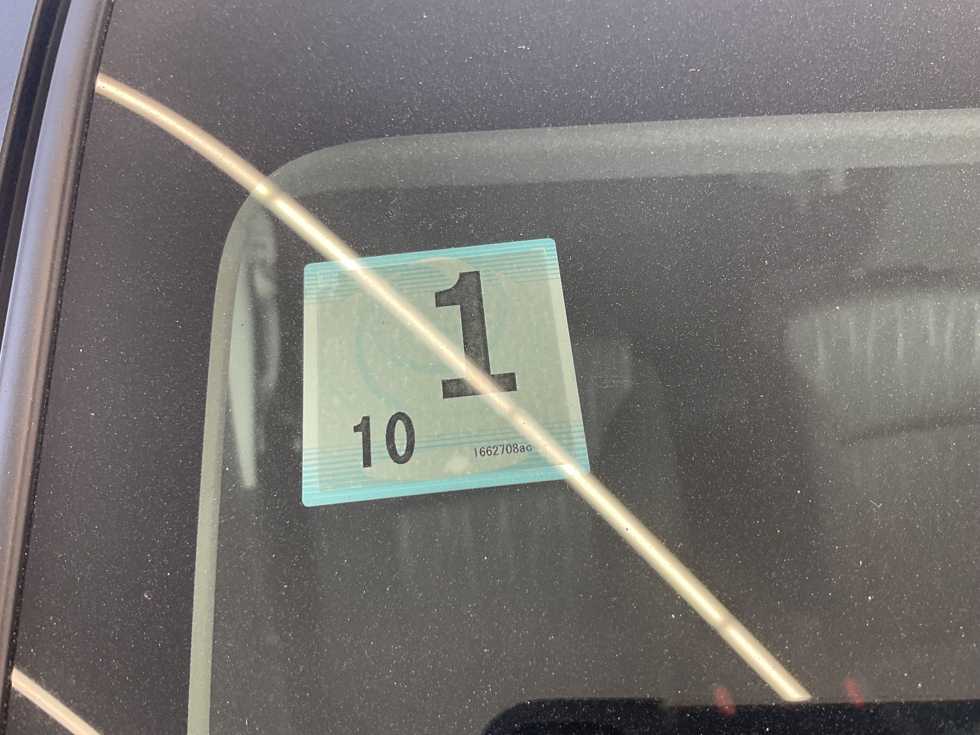 点検整備済ステッカー剥がし日刊Nobu's Eye