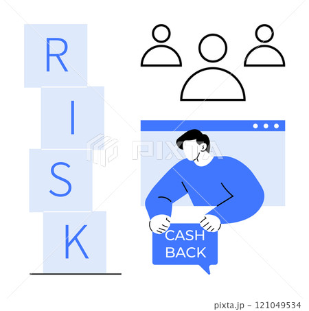 リスクマネジメント リスク管理 アイコン ベクトルのイラスト素材 - PIXTA