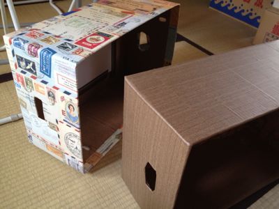 伝票 納品書 をダンボールに添付。テープ付デリバリーパック1 ｹ-ｽ