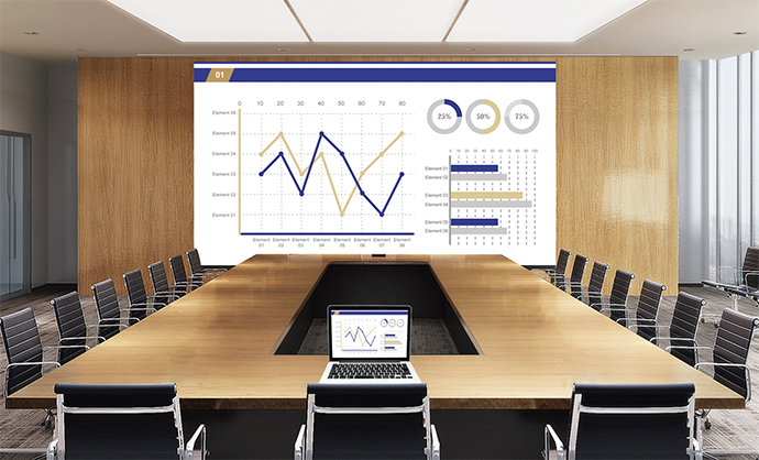 オフィスで使うPCモニター 会議用モニターの選び方 従業員用・会議室用 office inuck