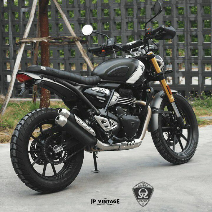 2024_Triumph_Scrambler400X_02 画像トライアンフがクラシカルな400ccモデル「スピード400」「スクランブラー400X」を2024年1月から国内販売clicccar.com