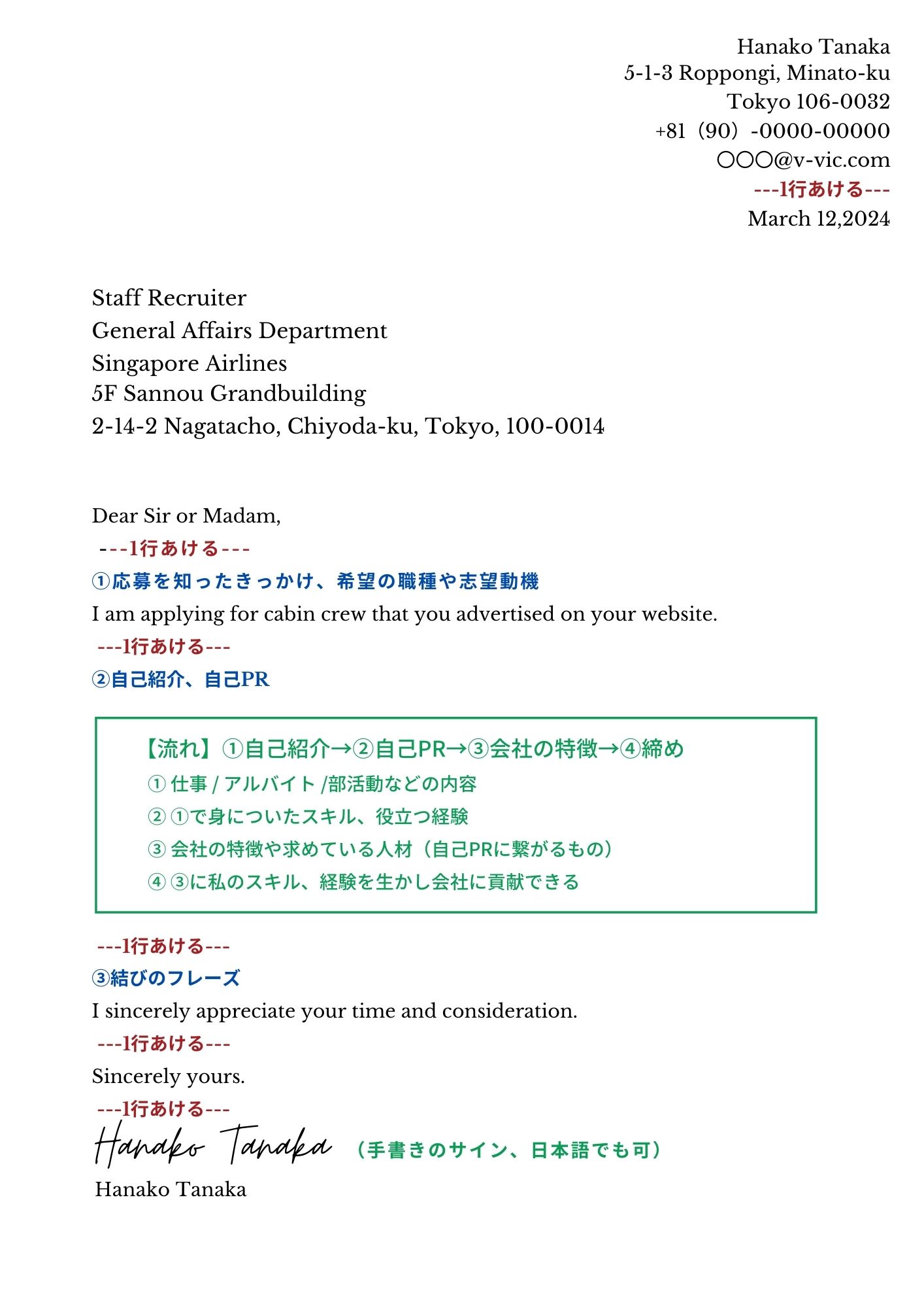 カバーレター cover letter とは？正しい書き方ガイド テンプレート付き転職ならdoda デューダ