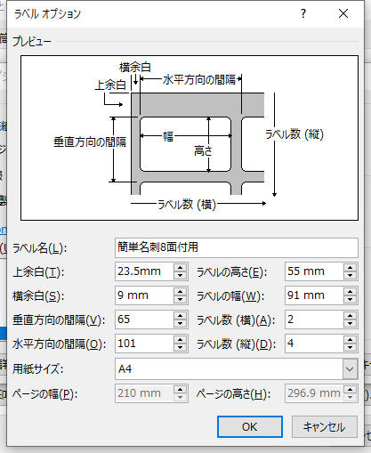 名刺のレイアウトについて - 名刺 印刷の名刺 ランド