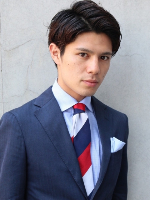 メンズベリーショート：メンズ・ビジネスビューティーBOXヘアカタログ