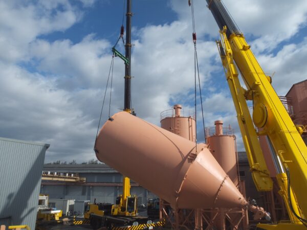 otoye セメントプランター 現代円筒形深型 防紫外線コーティング 自動排水システム 軽量デザイン 多サイズ選択 防ひび割れ構造スーパーハイ品質ボルトタイプ 500t セメントサイロ エアレーションシステム付きセメントサイロ