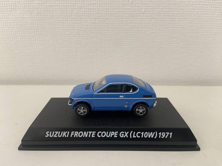 ○48 アシェット 書店販売 国産名車コレクション VOL.48 スズキ フロンテ 360 Suzuki Fronte 3601ミニカーショップグローバル - 1 64 コナミ 絶版名車コレクション Vol.3 スズキ フロンテ クーペ GXLC10W1971ブルー