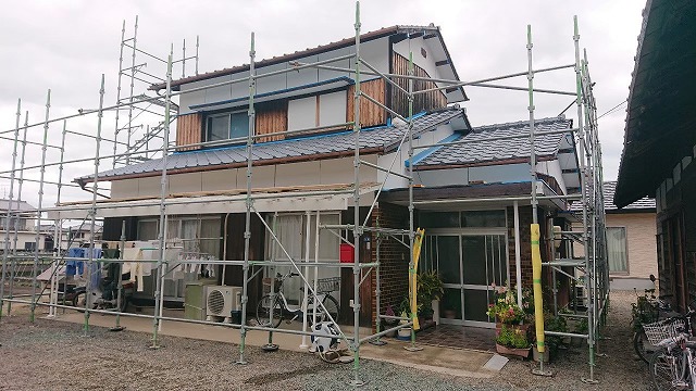 本日、小郡市にて瓦解体！金谷洋瓦工事店のブログ