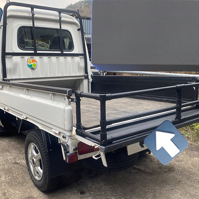 イレクターパイプ荷室棚、天井ネット 三菱 デリカD:5・CV1W CV2W CV4W CV5W by makstov - みんカラ