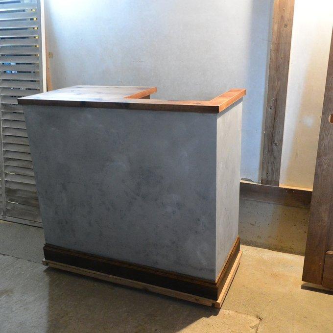 レジカウンター カウンターテーブル 受付 カウンター 木製のレセプションデスク レジスタンド カウンターテーブル 美容院 美容室 美容師 理美容 理容室ネイル エステ サロン用 140x60x95.6cm 左側レジカウンター カウンターテーブル 受付 カウンター 木製の